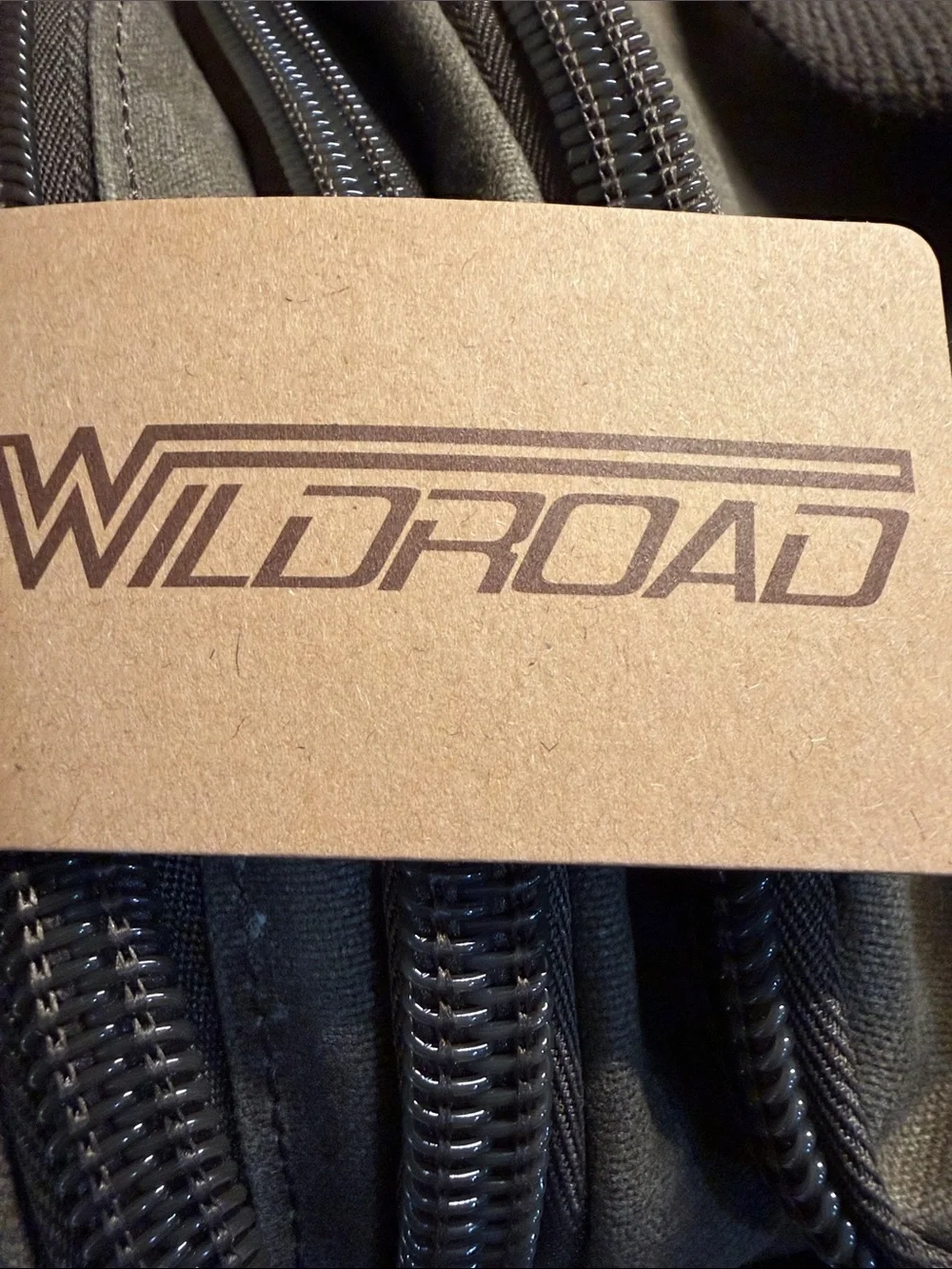 Wildroad Waxed Canvas Travel Duffel Bag with Brown Leather Accents